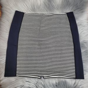 Veronica beard striped skirt